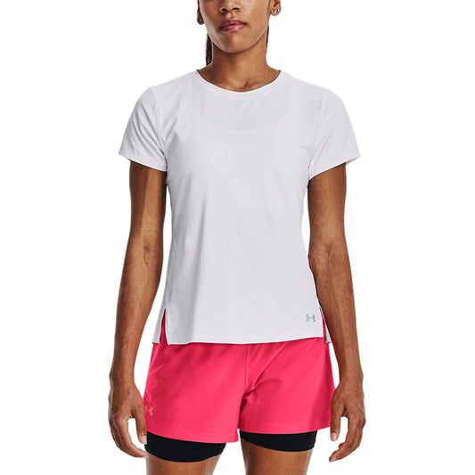 Under Armour Iso-Chill Laser Maglietta White/Reflective