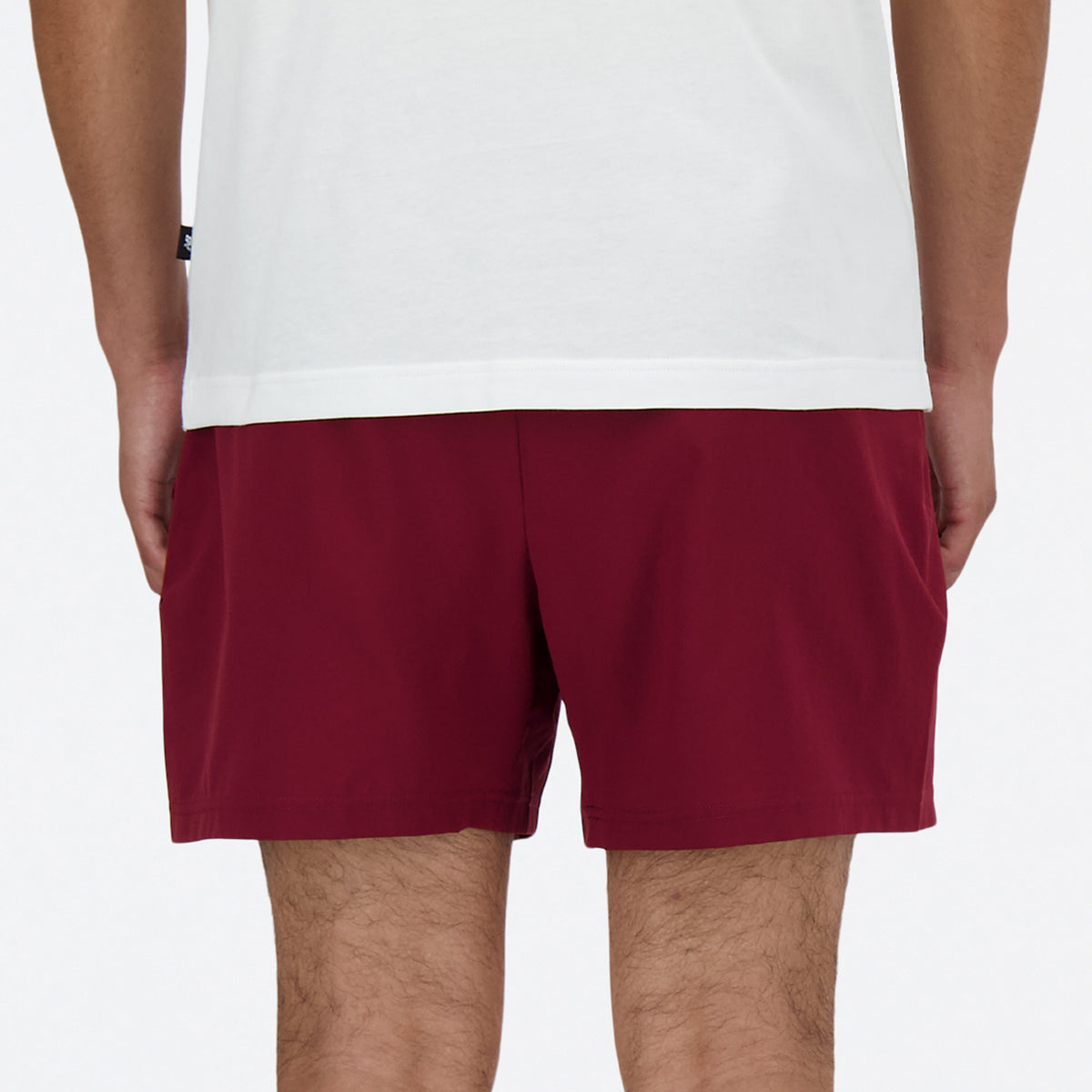New Balance Performance 5in Pantaloncini Mineral Red