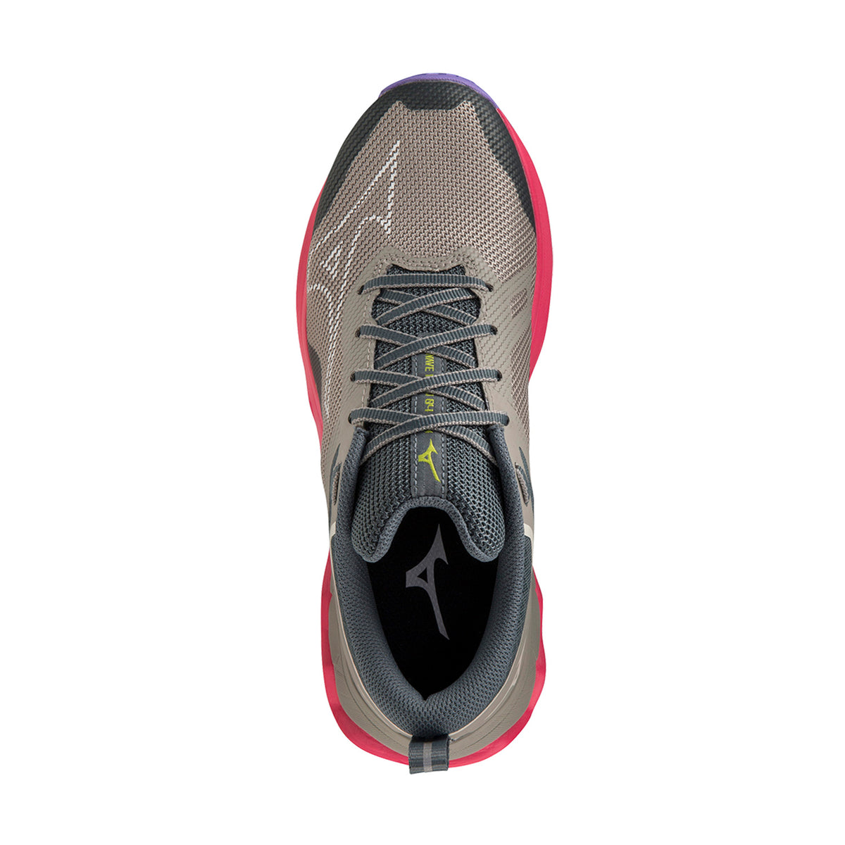 Mizuno Wave Ibuki 4 Ghost Gray/High Vis Pink/Purple Punch