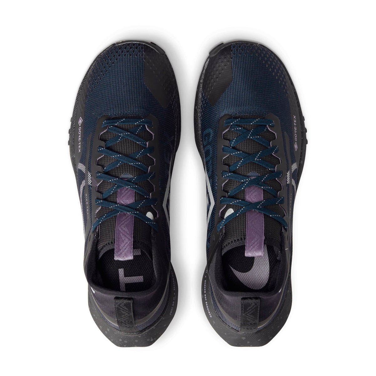 Nike React Pegasus Trail 4 GTX Dark Obsidian/Metallic Silver/Daybreak
