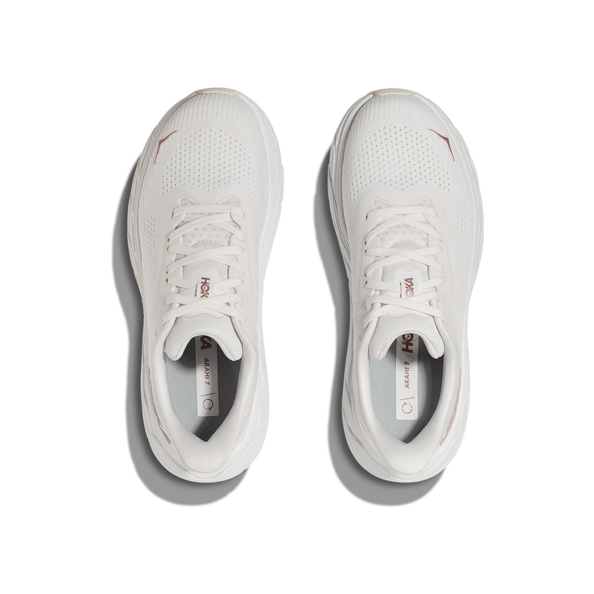Hoka Arahi 7 Blanc De Blanc/Rose Gold