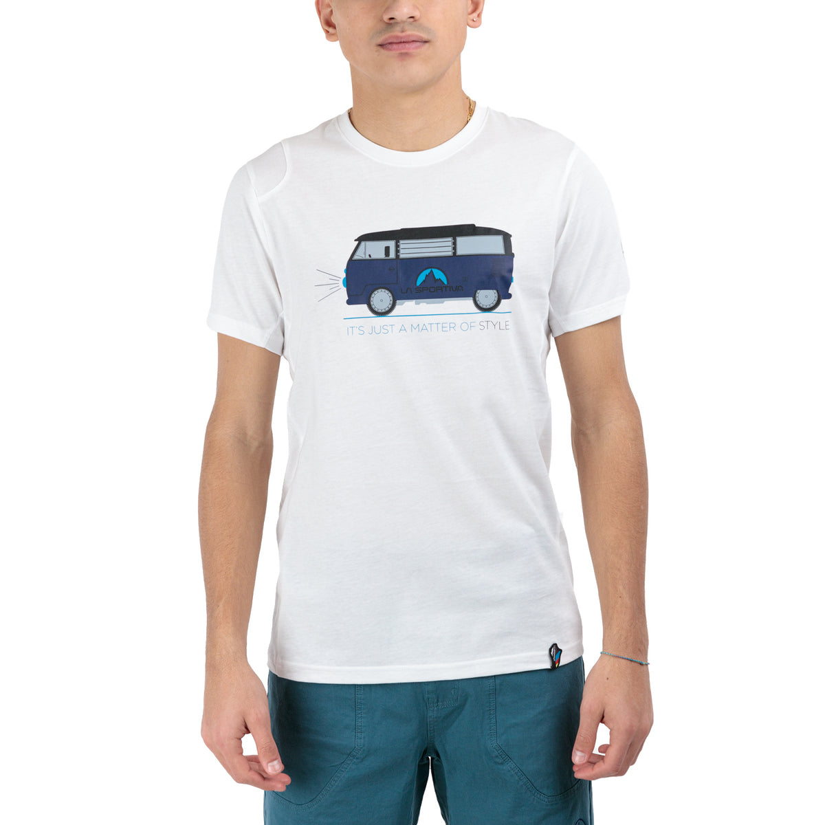 La Sportiva Van Maglia White/Deep Sea