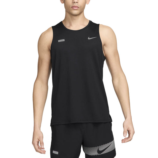Nike Flash Miler Canotta Black/Reflective Silver