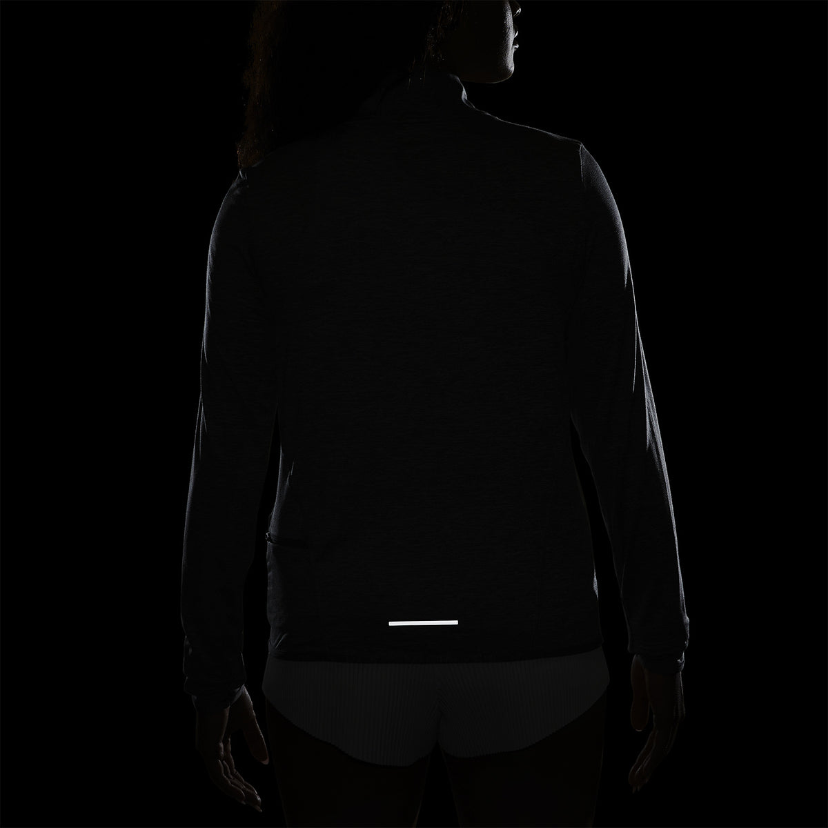 Nike Element Maglia Smoke Grey/Light Smoke Grey/Reflective Silver