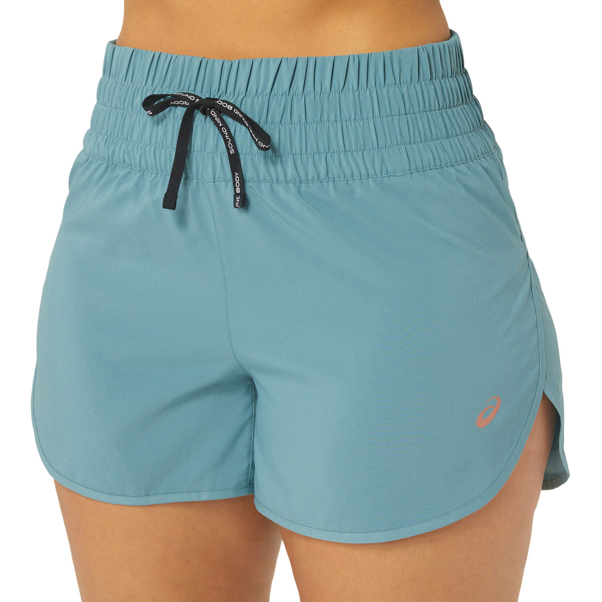Asics Nagino 4in Pantaloncini Foggy Teal