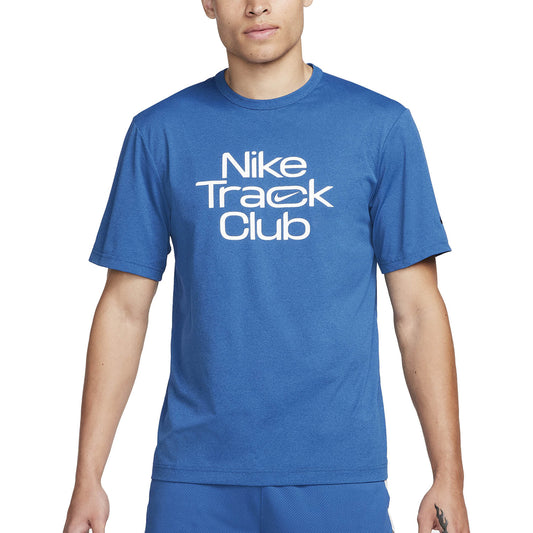 Nike Dri-FIT Hyverse Track Club Maglietta Court Blue/Summit White