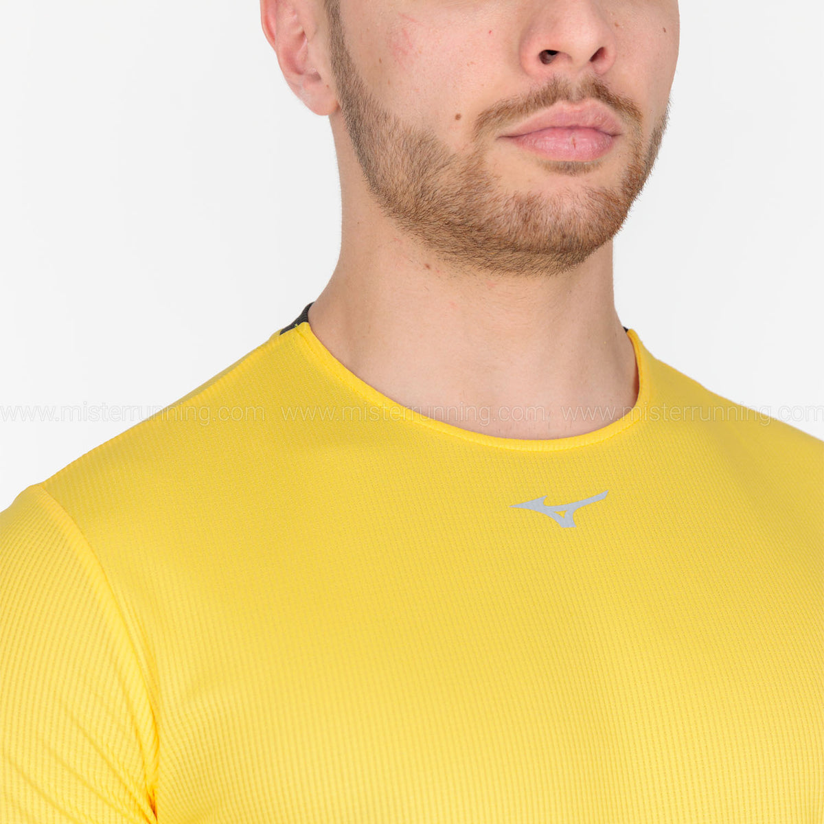 Mizuno Dryaeroflow Maglietta Racing Yellow