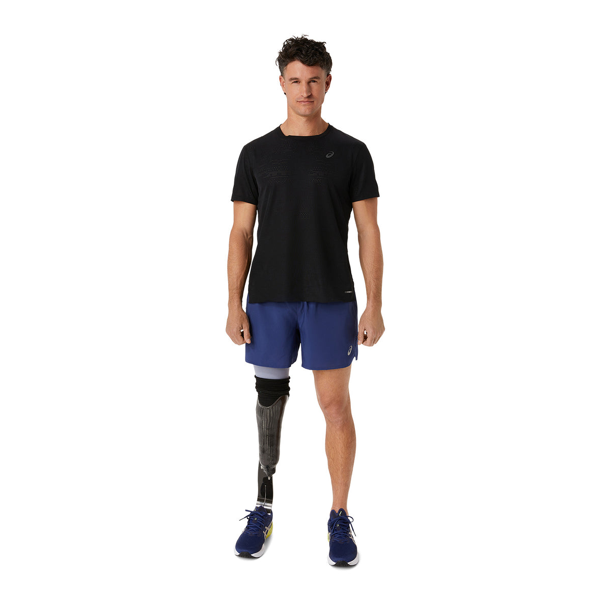 Asics Road 2 in 1 5in Pantaloncini Deep Ocean/Performance Black
