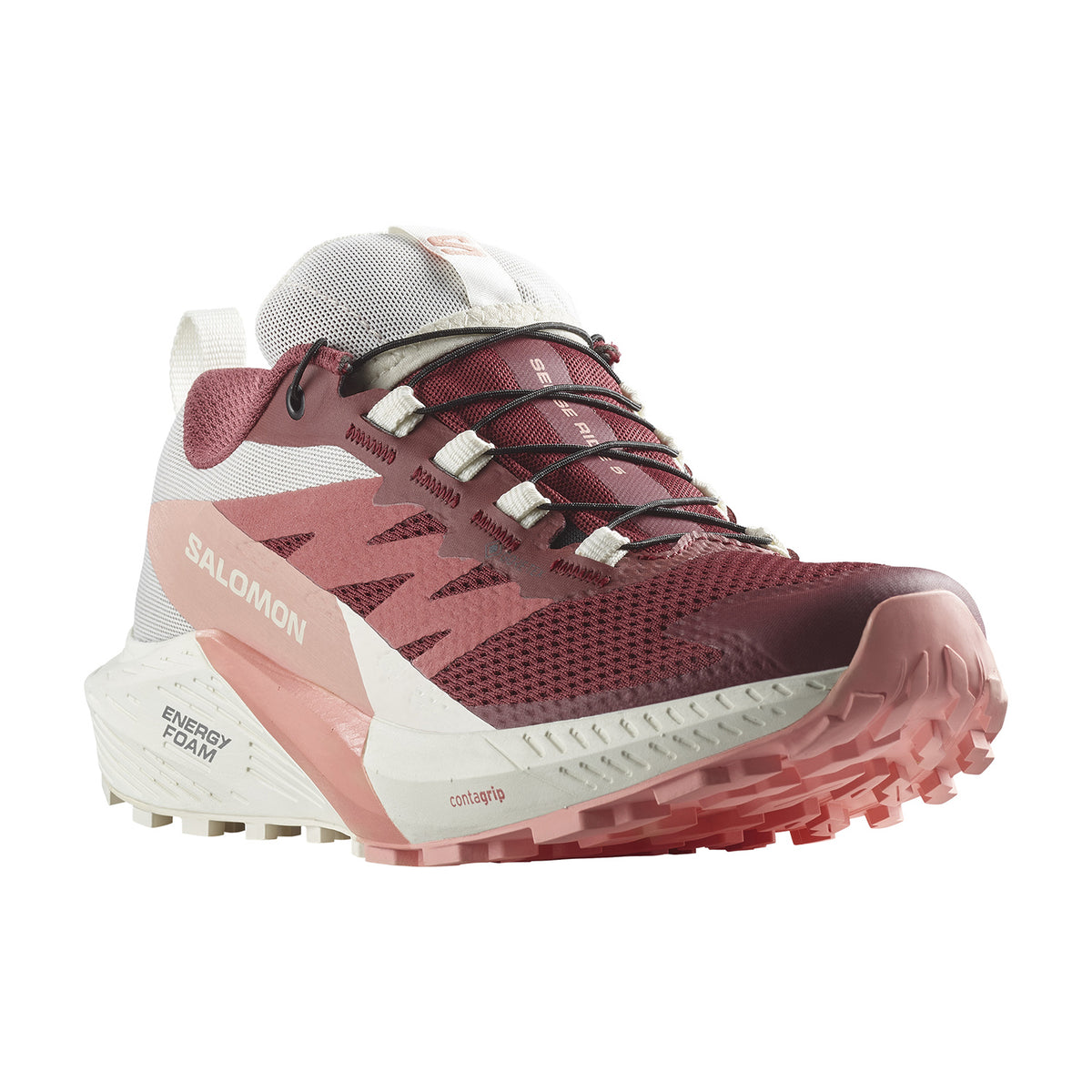 Salomon Sense Ride 5 GTX Syrah/Vanilla Ice/Peach Amber