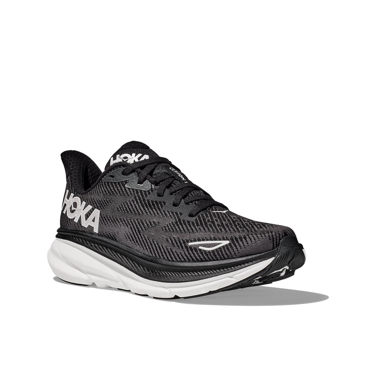Hoka Clifton 9 Black/White