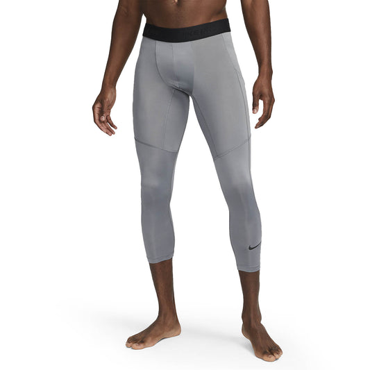 Nike Dri-FIT Pro 3/4 Calzamaglia Smoke Grey/Black