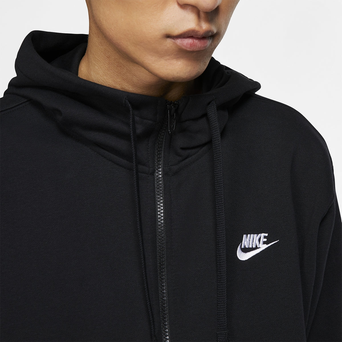 Nike Club Felpa Black/White