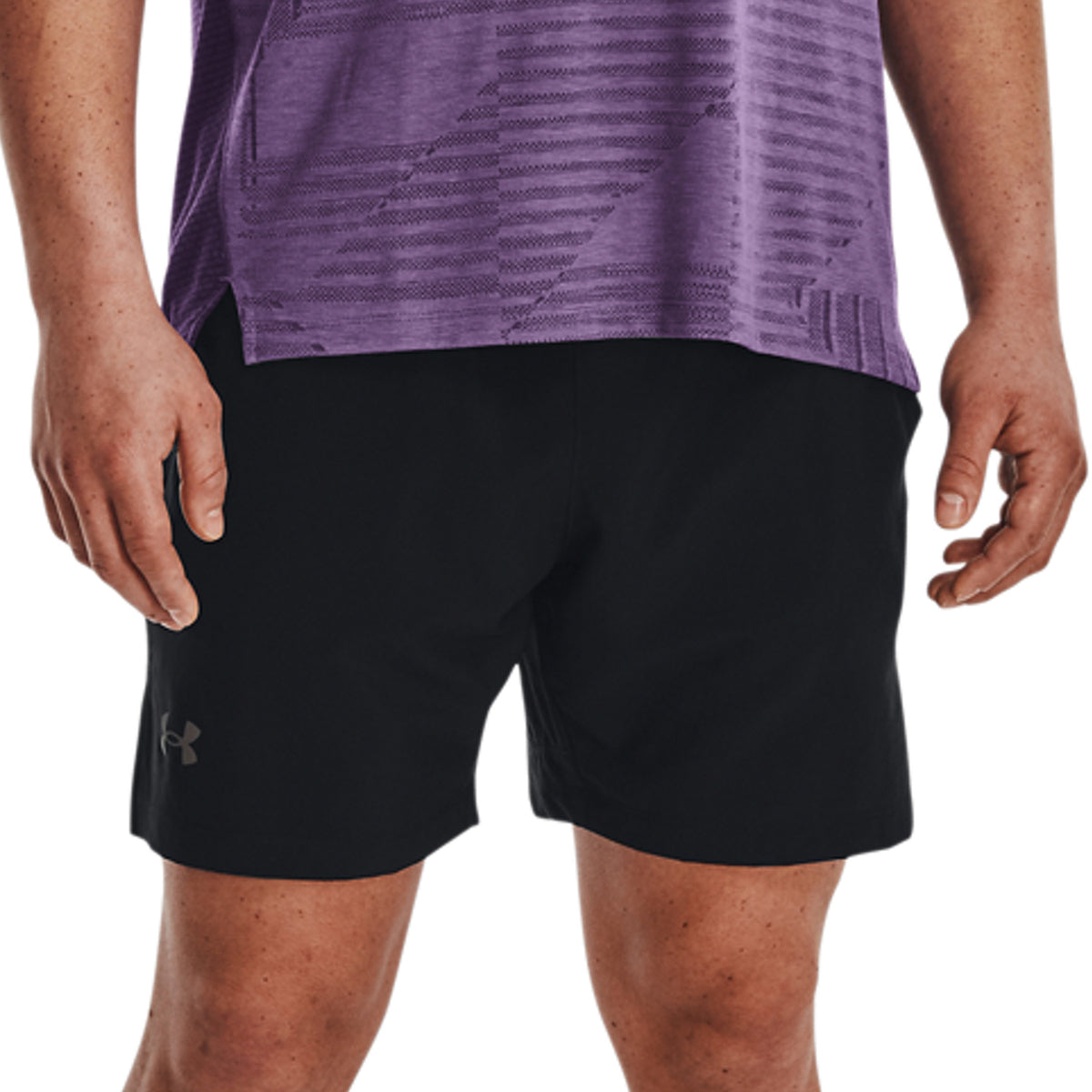 Under Armour Launch Elite 2 in 1 7in Pantaloncini Black/Reflective