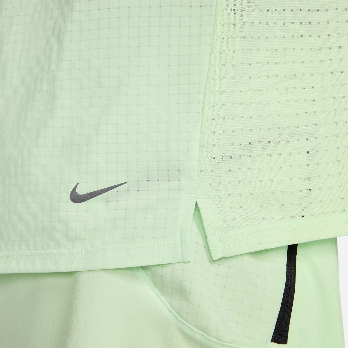Nike Dri-FIT Solar Chase Maglietta Vapor Green/Black