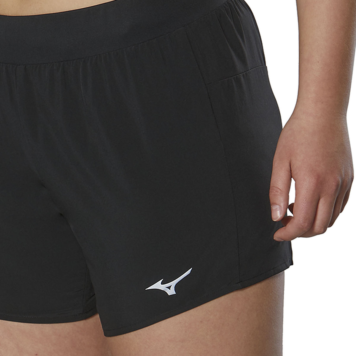 Mizuno Alpha 4.5in Pantaloncini Black