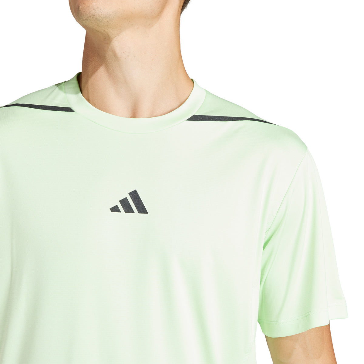 adidas D4T adistrong Maglietta Semi Green Spark/Black
