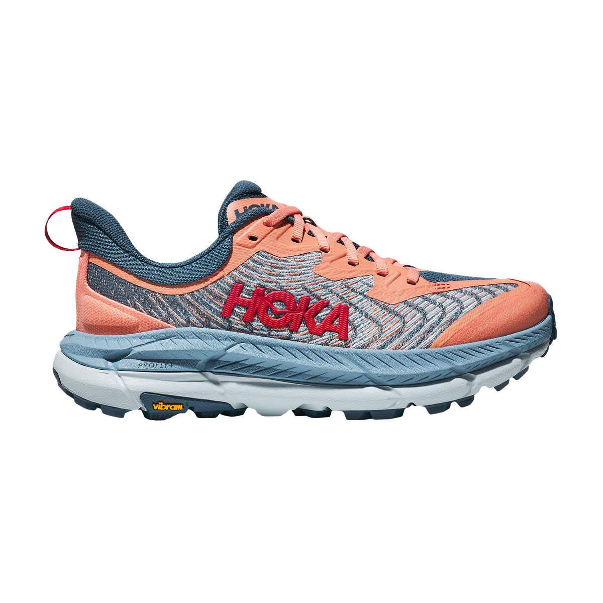 Hoka Mafate Speed 4 Papaya/Real Teal
