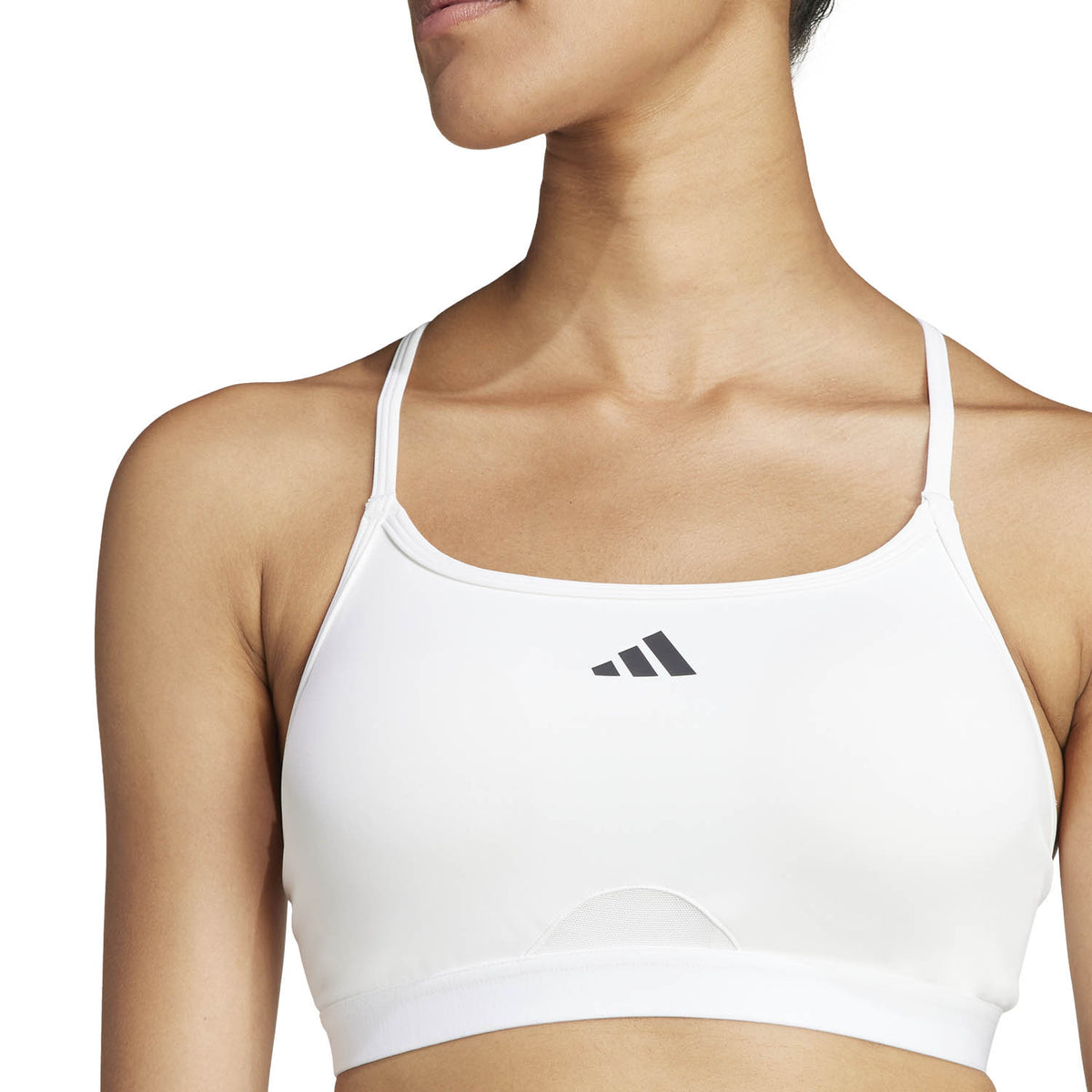 adidas AEROREADY Reggiseno Sportivo White
