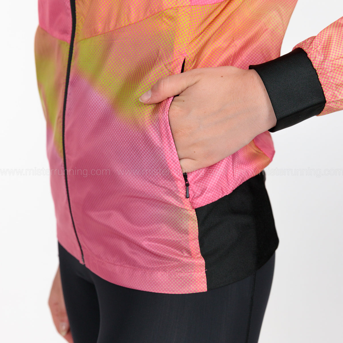 Mizuno Premium Aero Giacca Sangria Sunset/Evening Primrose