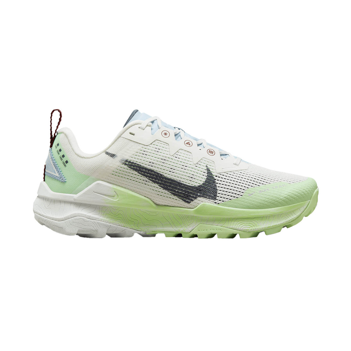 Nike React Wildhorse 8 Summit White/Thunder Blue/Vapor Green