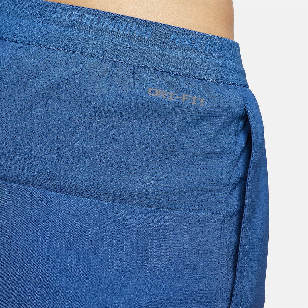 Nike Stride Energy 5in Pantaloncini Court Blue/Safety Orange