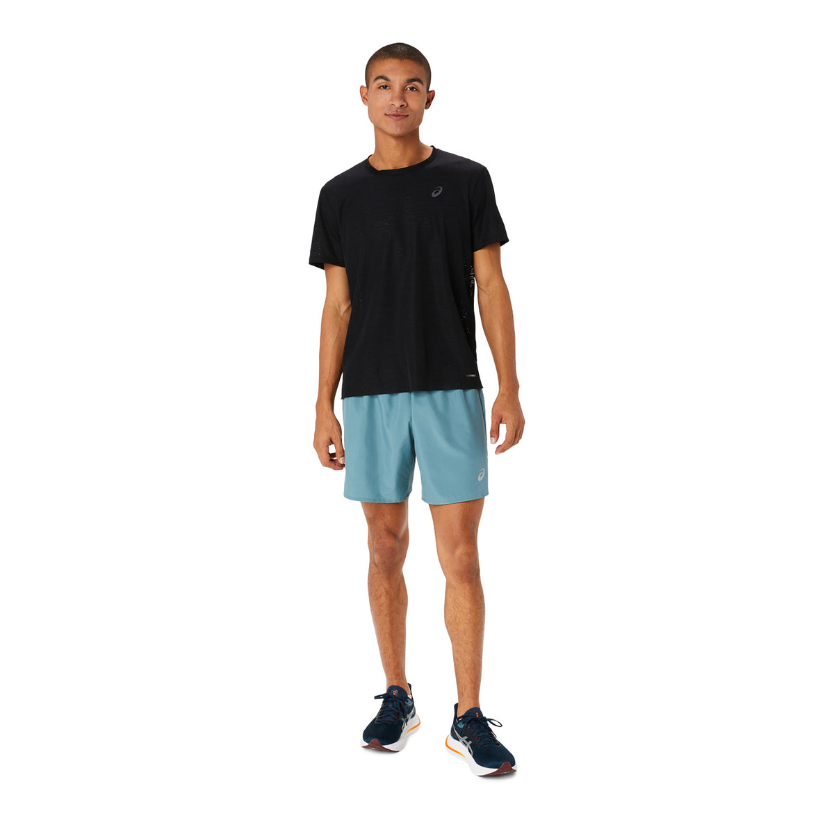 Asics Icon 7in Pantaloncini Foggy Teal/Brilliant White