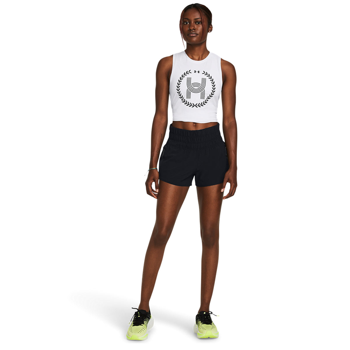 Under Armour Run Everywhere 2.5in Pantaloncini Black/White