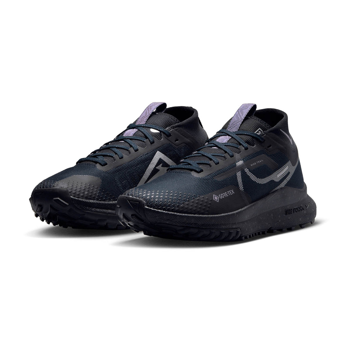 Nike React Pegasus Trail 4 GTX Dark Obsidian/Metallic Silver/Daybreak