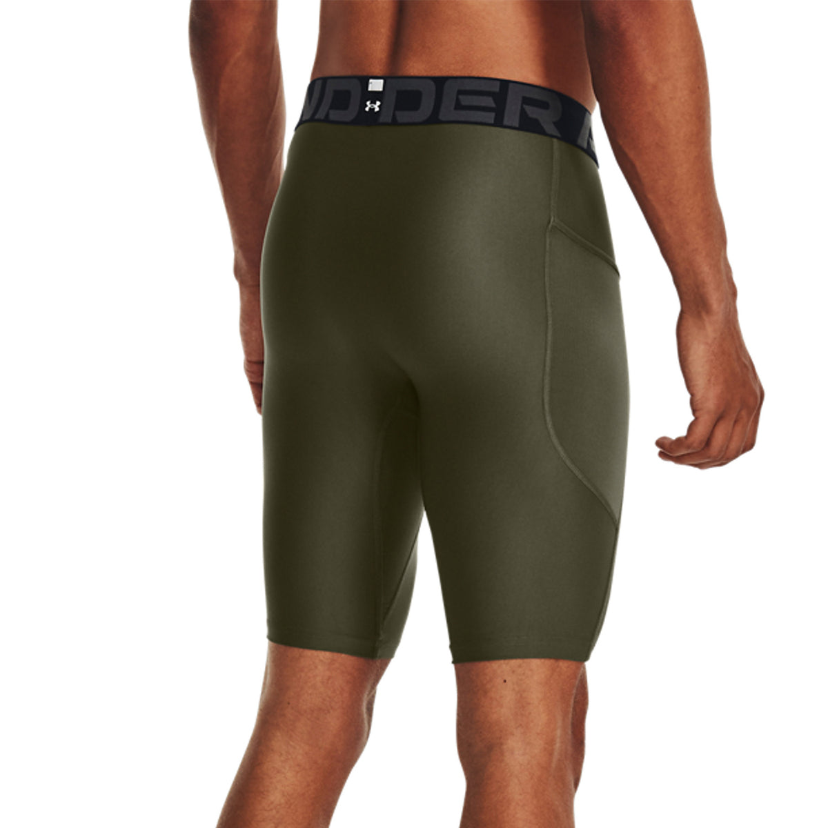 Under Armour HeatGear Pro Calzamaglia Corta Marine Od Green/Black