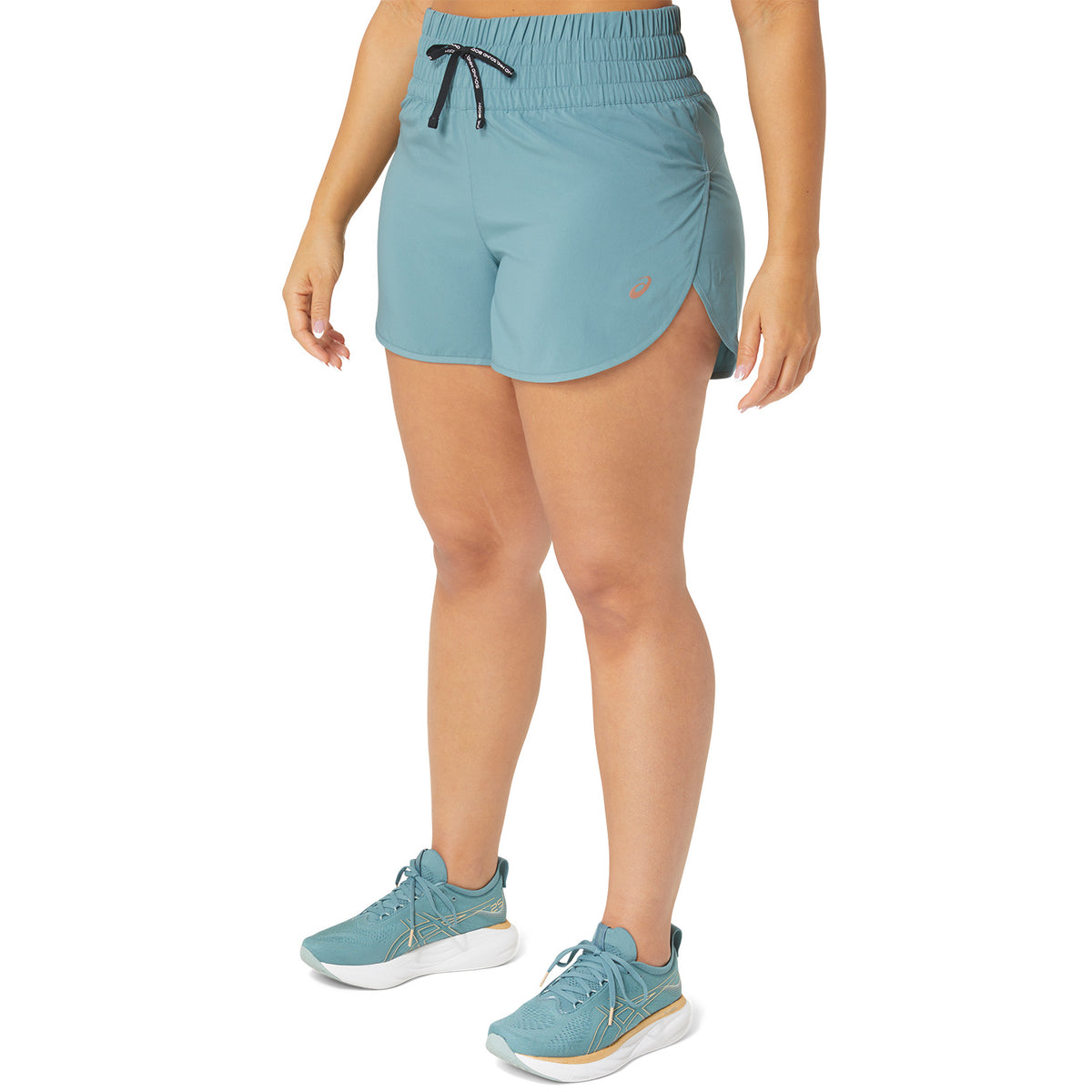 Asics Nagino 4in Pantaloncini Foggy Teal