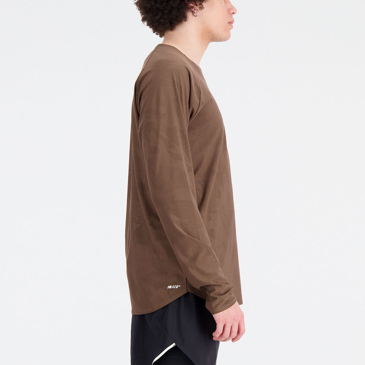 New Balance Q Speed Jacquard Maglia Dark Mushroom