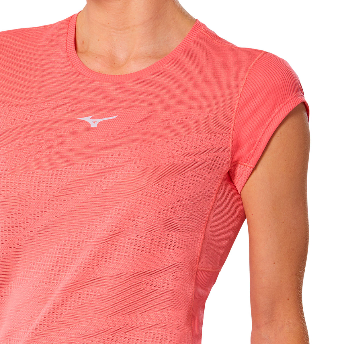 Mizuno Aeroflow Maglietta Sunkissed Coral