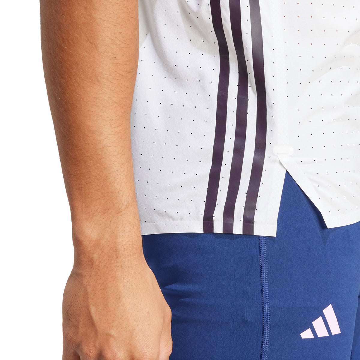 adidas adizero Promo Canotta White