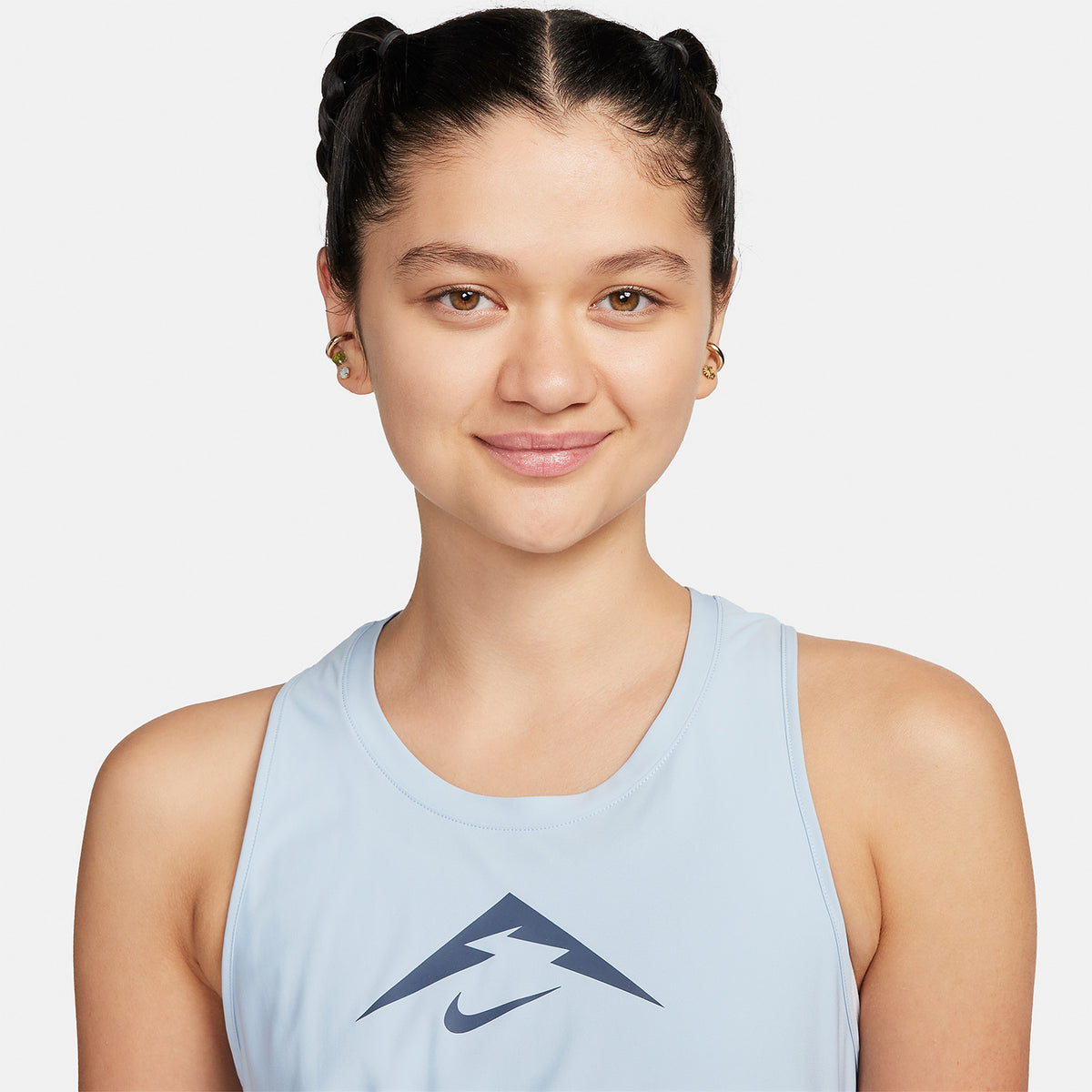 Nike Dri-FIT Trail Canotta Light Armory Blue/Thunder Blue