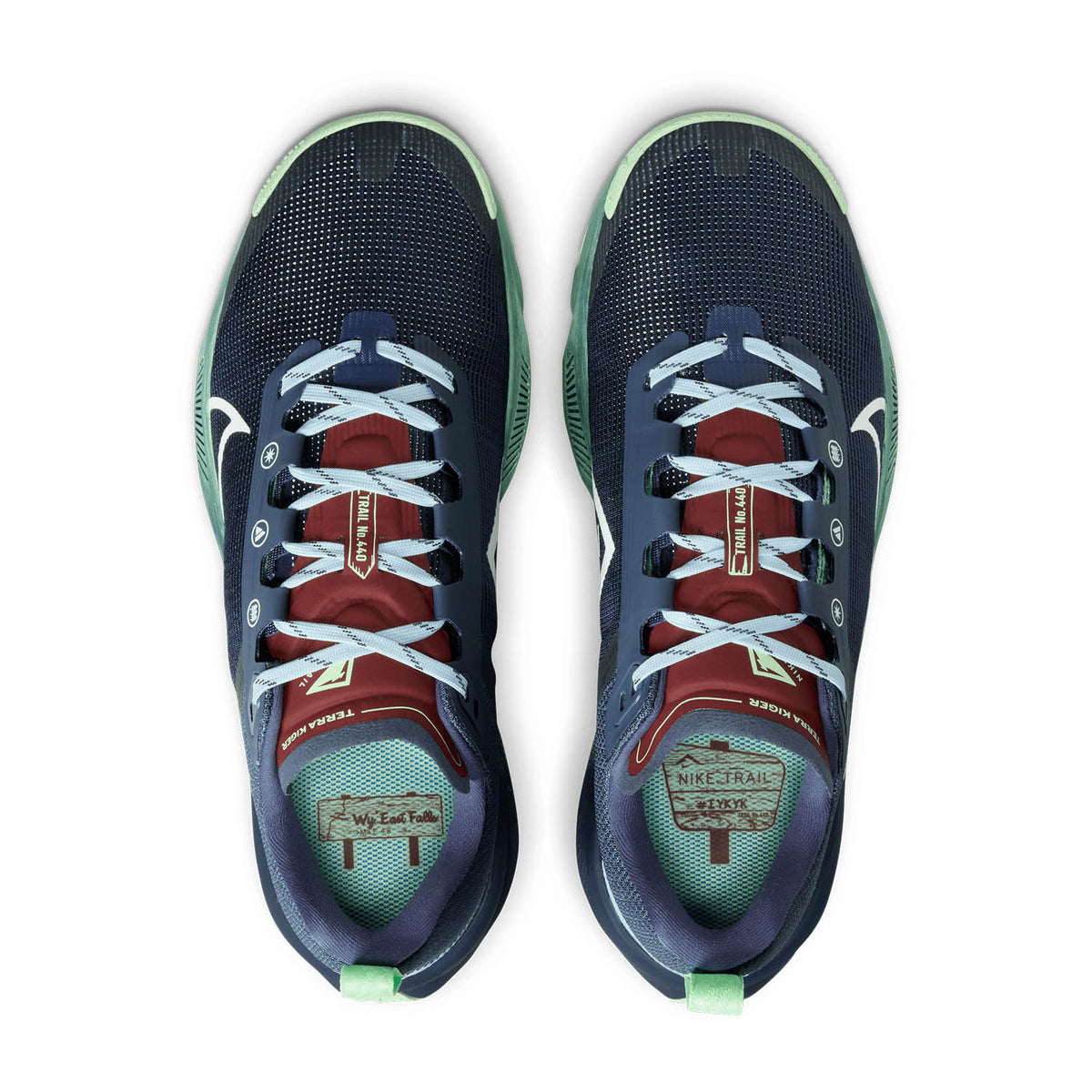 Nike React Terra Kiger 9 Thunder Blue/Summit White/Vapor Green