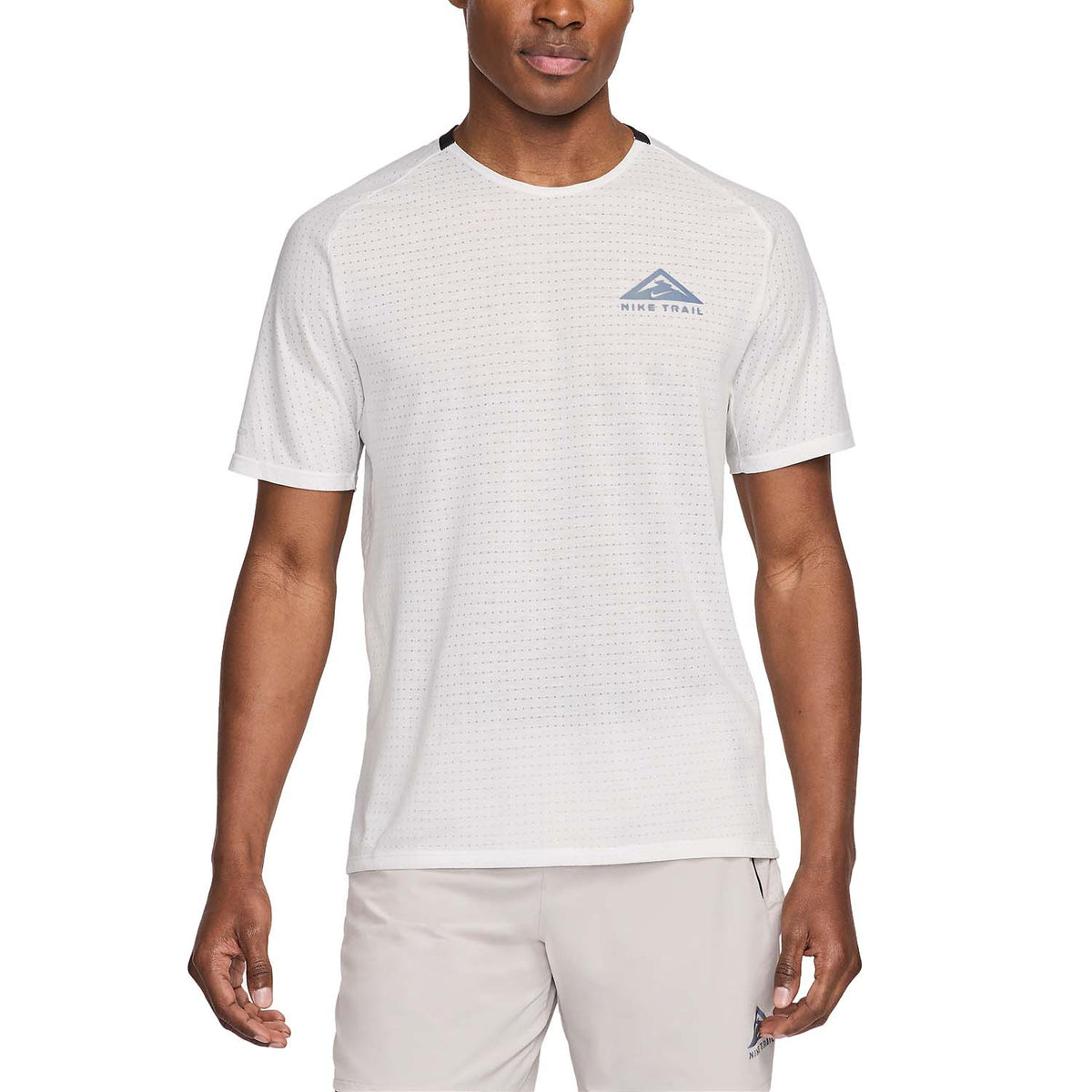 Nike Dri-FIT Solar Chase Maglietta Summit White/Black