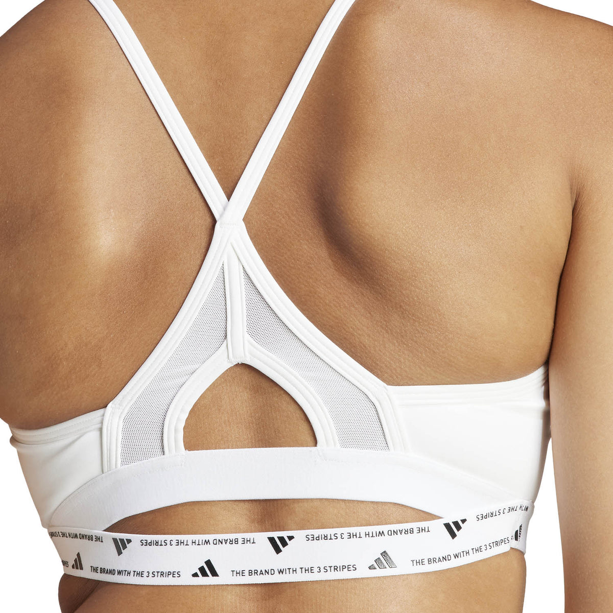 adidas AEROREADY Reggiseno Sportivo White
