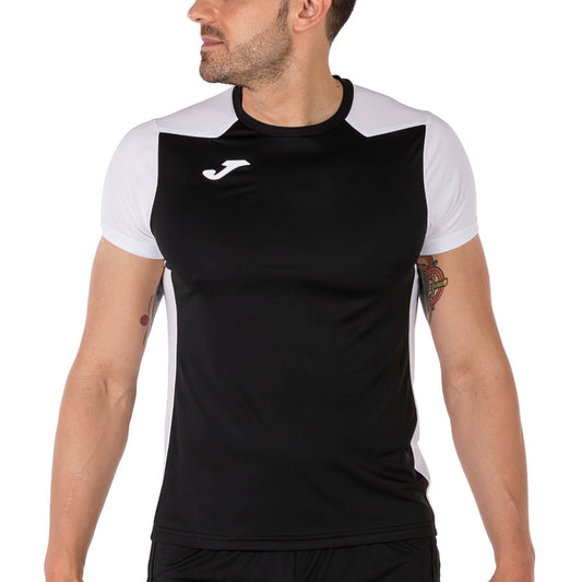 Joma Record II Maglietta Black/White