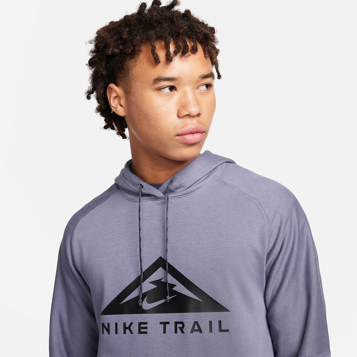 Nike Dri-FIT Off Road Felpa Light Carbon/Black