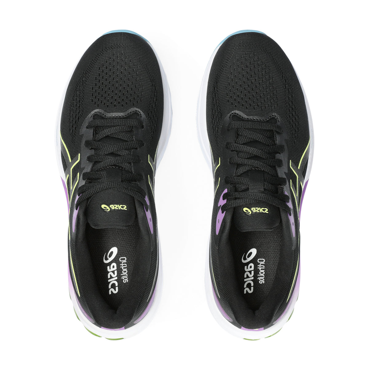 Asics GT 1000 12 Black/Glow Yellow