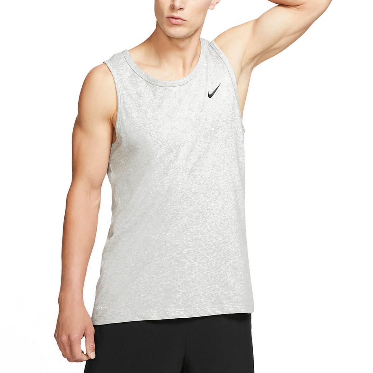 Nike Solid Dri-FIT Canotta Dark Grey Heather/Black