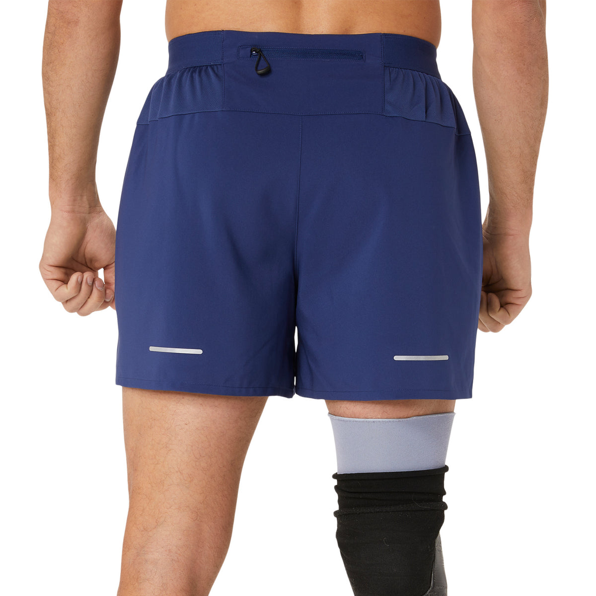 Asics Road 2 in 1 5in Pantaloncini Deep Ocean/Performance Black