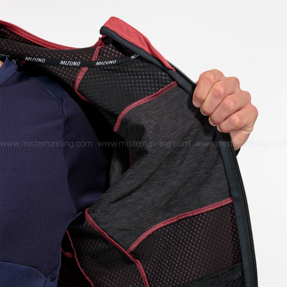 Mizuno Thermal Charge BT Giacca Mineral Red/Black