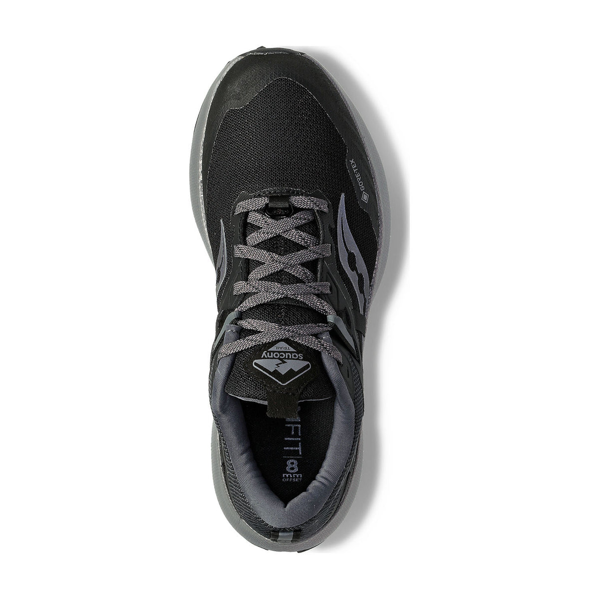 Saucony Ride 15 TR GTX Black/Charcoal
