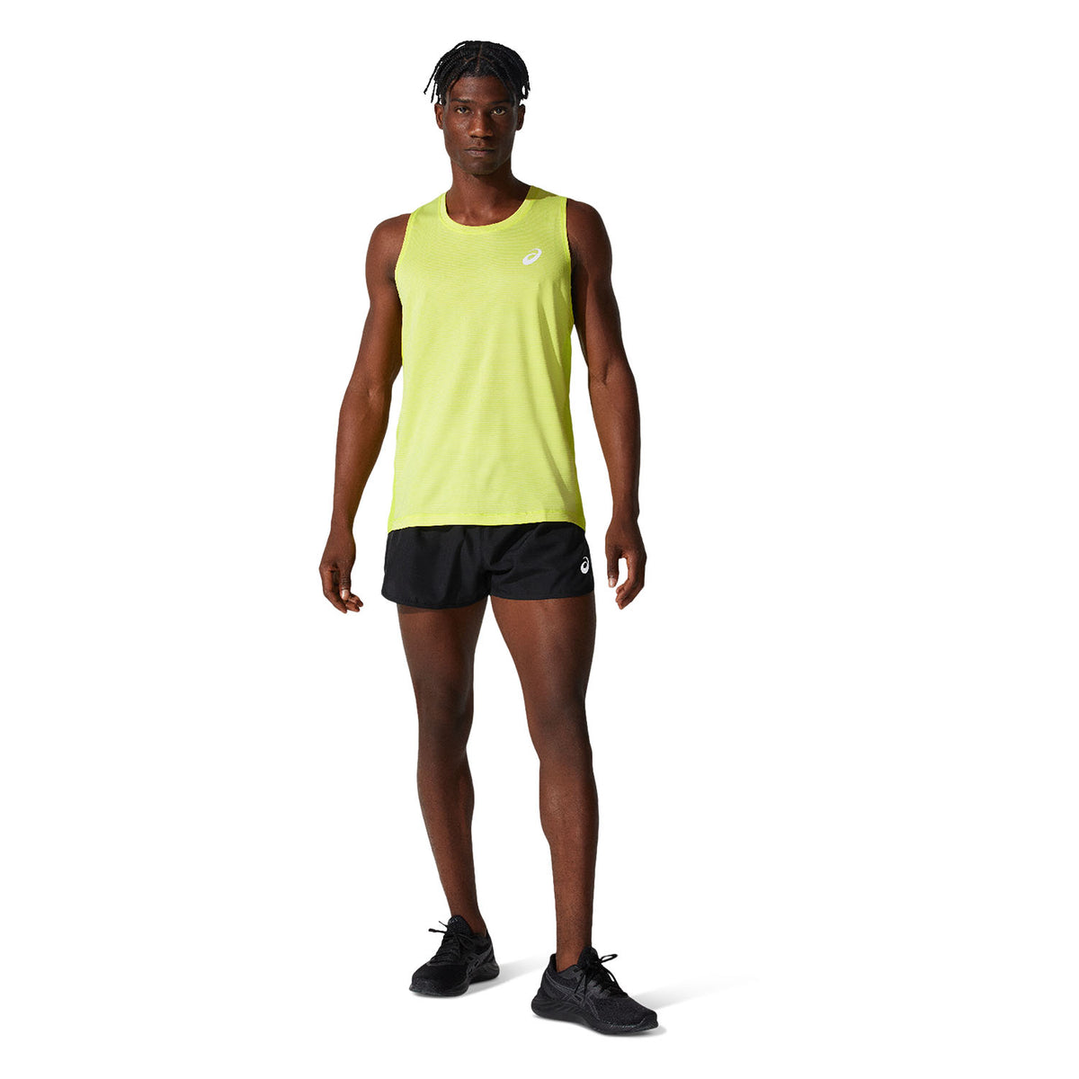 Asics Core Split 2.5in Pantaloncini Performance Black