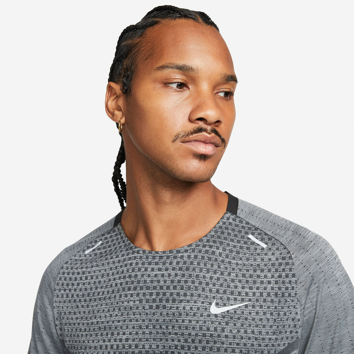 Nike Dri-FIT ADV Techknit Ultra Maglietta Black/Smoke Grey/Reflective Silver