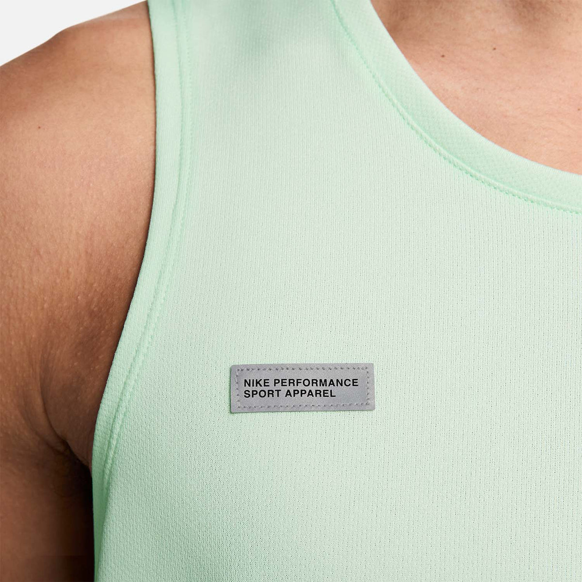 Nike Flash Miler Canotta Barely Green/Reflective Silver